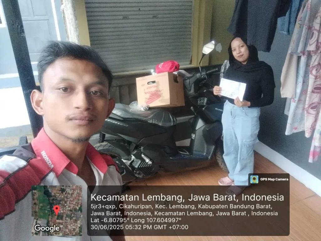 Konsumen Honda Vario 125 puas dengan kredit murah di Bandung