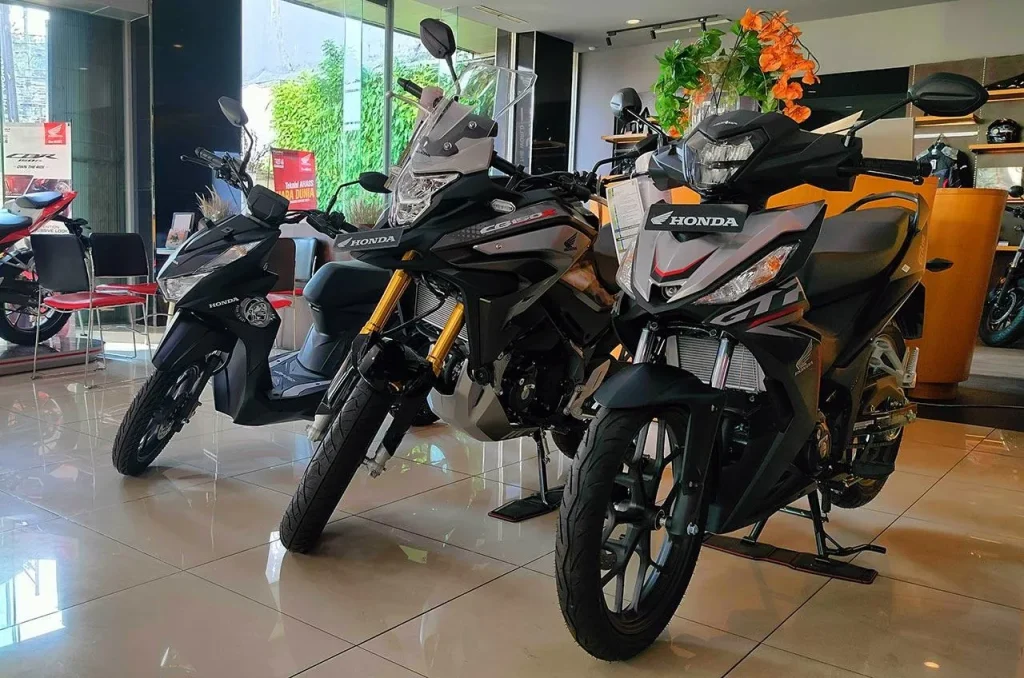 deretan motor Honda terbaru