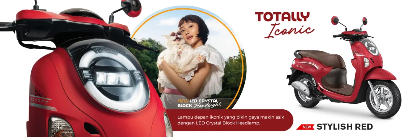 Honda Scoopy Stylish cocok untuk pengendara fashionable