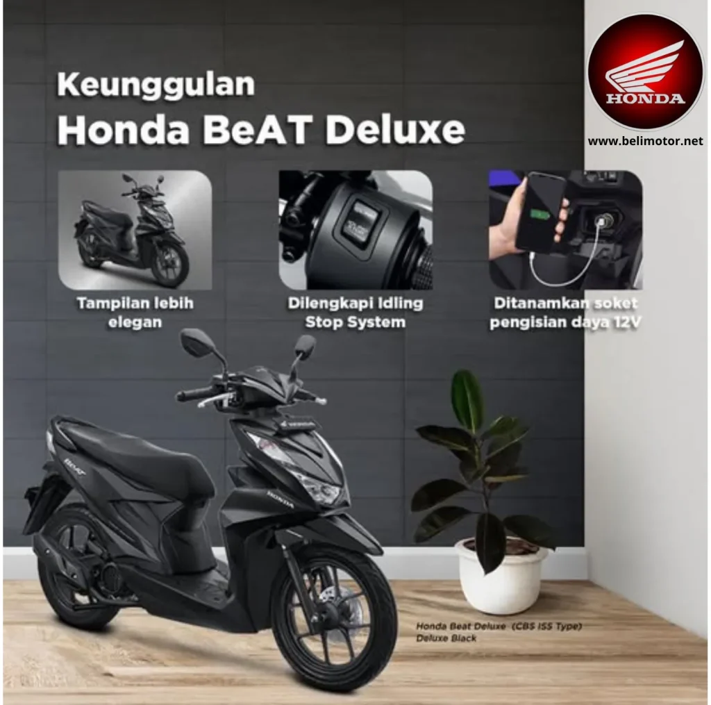 Tampilan Honda Beat Terbaru 2025 – Panel Digital & Body Stylish